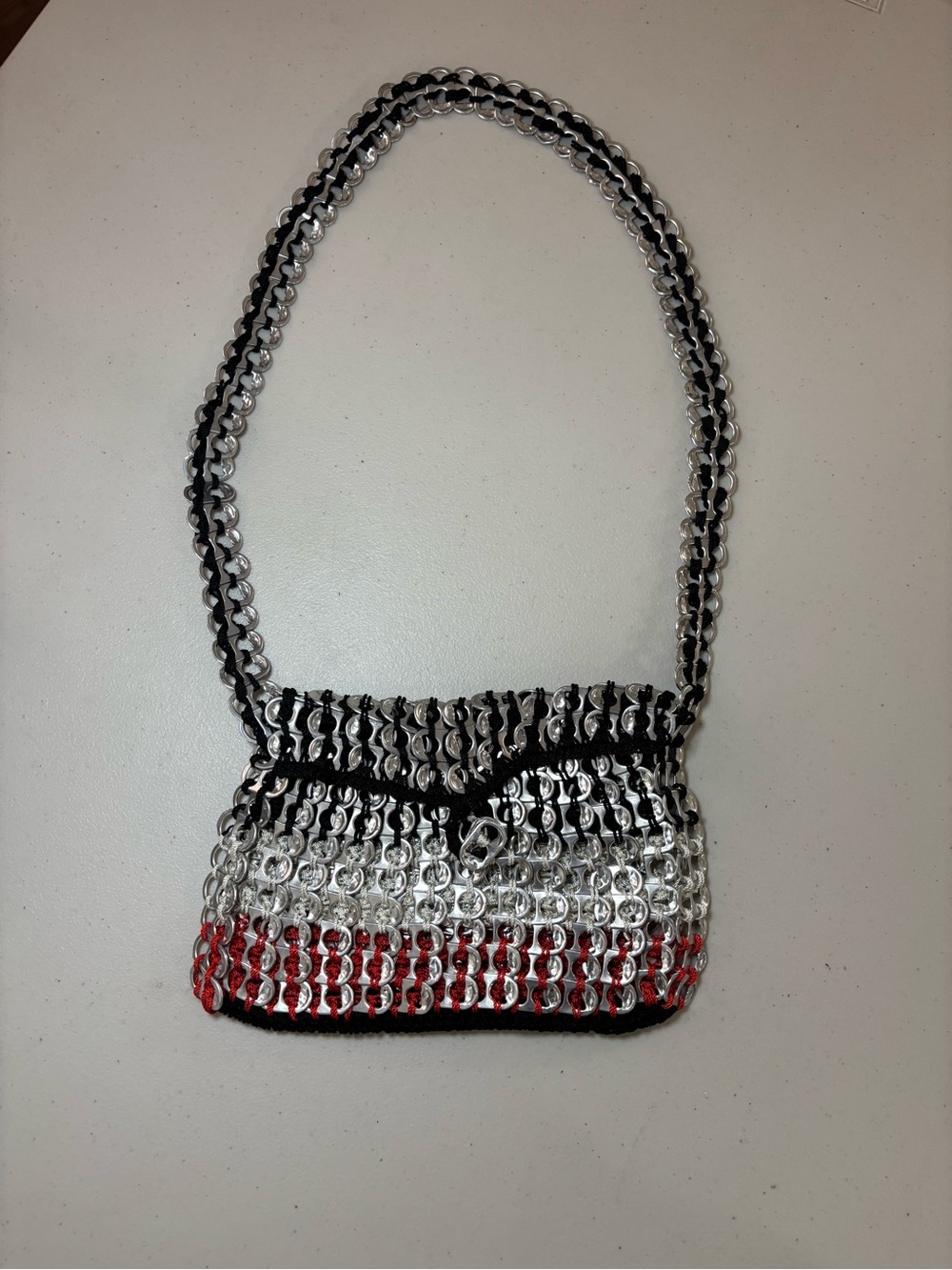 Amazing Handmade Soda Can Pop Top Purse